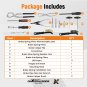 15pc Brake Drum Disc Brake Installing Removing Cleaning Brush Tool Universal