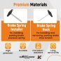 15pc Brake Drum Disc Brake Installing Removing Cleaning Brush Tool Universal