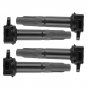 4 Ignition Coil + Spark Plugs For Subaru Legacy Outback H4 2.5L 2010-2012 UF668