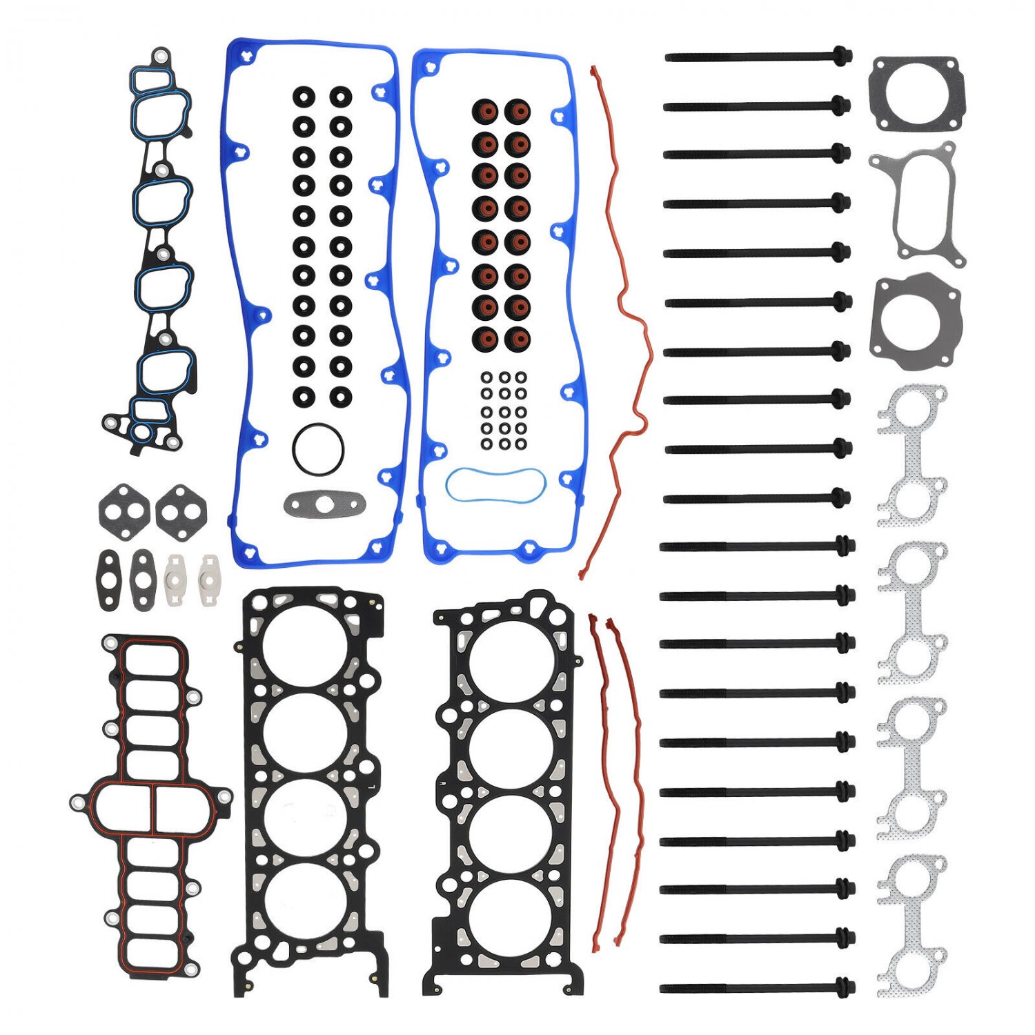 Head Gasket Set Bolts For Ford Crown Victoria 4.6L 281CID V8 CNG SOHC 2004-2005