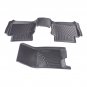 Front + Rear Floor Mats Liners For Chevy Colorado/GMC Canyon Crew Cab 2023-2024