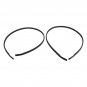 L&R Roof Trim Molding Sealing Strip Set for Toyota Camry 2012-2017 75556-06080