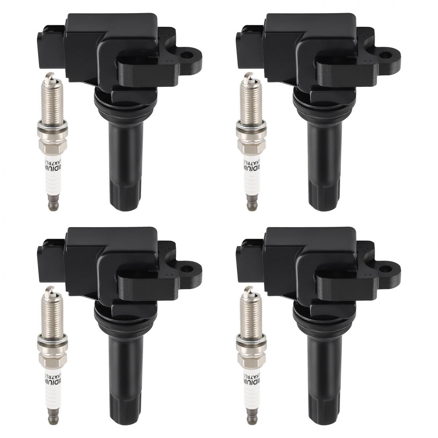 4 Ignition Coils + Spark Plug For Subaru Impreza 2012 Forester 11-12 UF664 93501