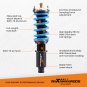 MaXpeedingrods T6 Coilovers Damper Adjustable Kit for Honda Civic 1996-2000 EK