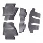 Floor Mats Liners For Toyota Highlander TPE Rubber Carpet All Weather 2020-2024