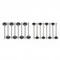 Engine Pistons Overhaul Rebuild Kit w/ Con Rods for Chevy Cruze Buick 1.4T 11-16