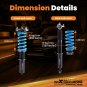MaXpeedingrods T6 Coilovers Lowering Kit For Lexus IS250 / IS350 AWD 2014-2016