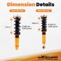 MaXpeedingrods Coilover Suspension Struts Kit fit Honda Accord 98-02 Acura 99-03