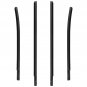Door Belt Molding Weatherstrip 4pcs Kit for Ford Ranger 2011-2021 AB3Z2625554F
