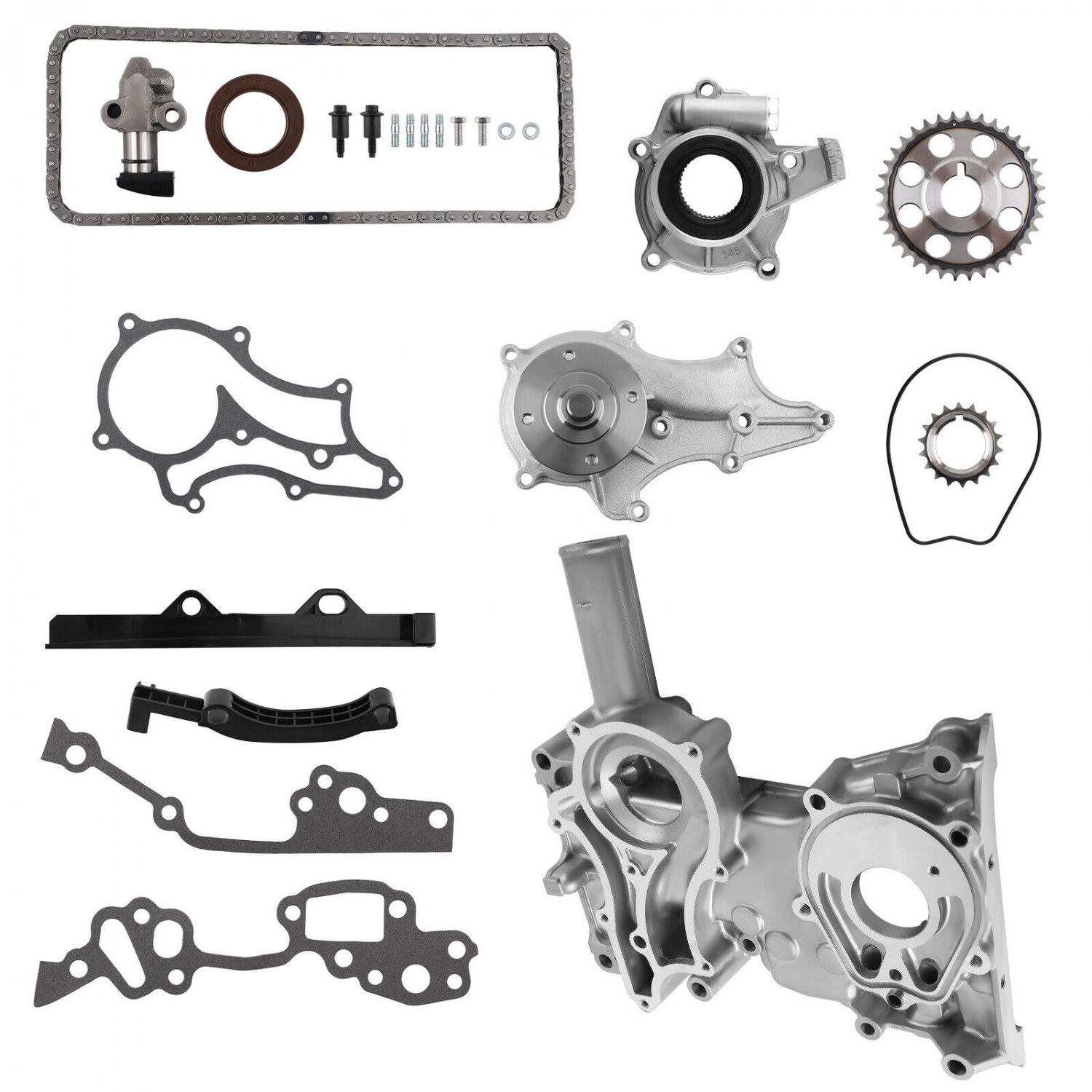 Timing Chain Kit Cover For Toyota 4Runner Pickup 2.4 SOHC 22R 22RE 85-95