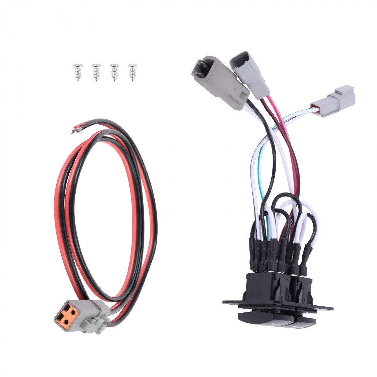 Double Rocker Trim Tab Control Switch Set 10222-211D