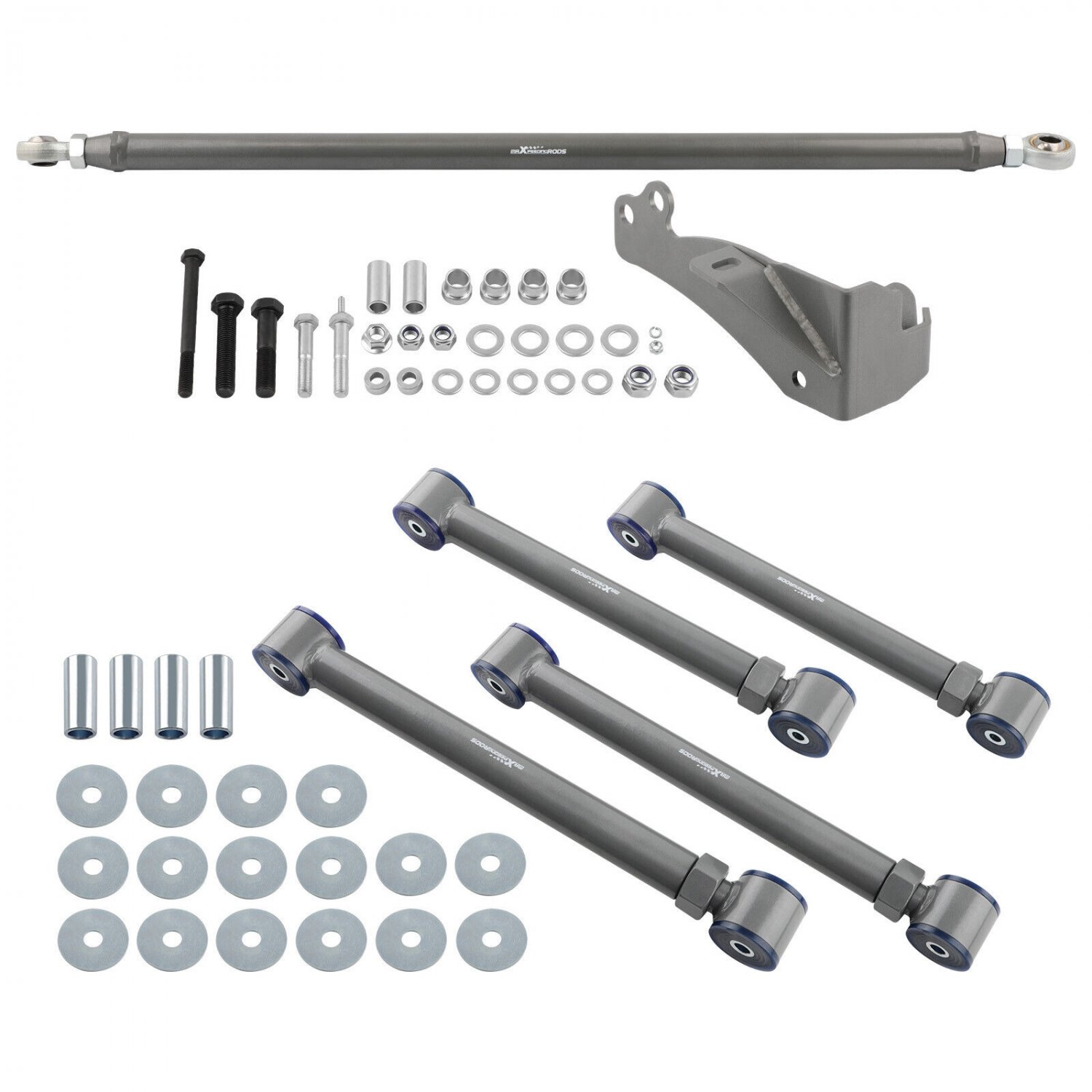 Adjustable Front Control Arms Track Bar Rod 0-4" Lift for Ram 1500 2500 1994-02