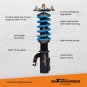 MaXpeedingrods T6 Coilovers Struts Kits For Toyota Celica 1990-1993 GT GTS FWD