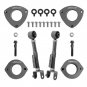 Front 2.5" Rear 3" Lift Kit+Adjustable Camber Arm Bolt For Honda CRV 2002-2006