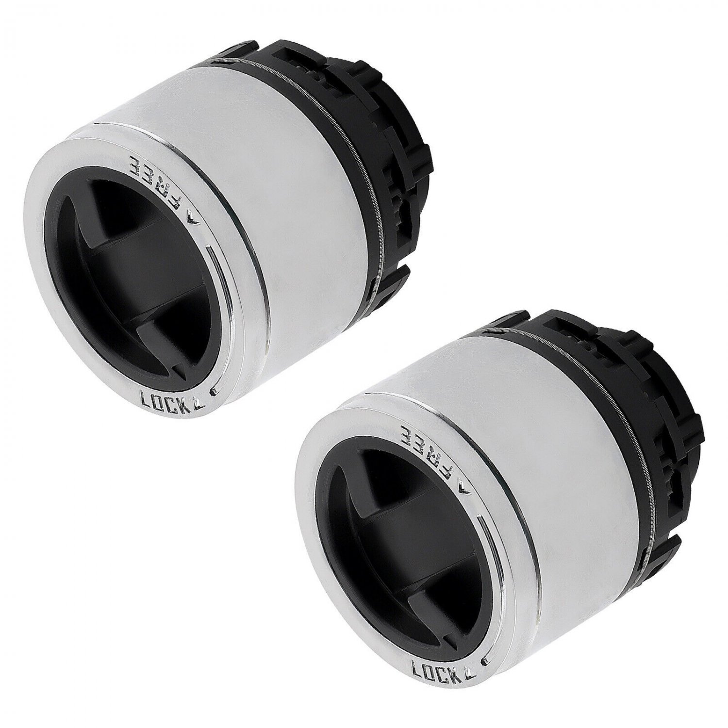 2x Front Manual Locking Hubs For Ford Ranger 1998-2000 Mazda Pickup 2001-2008