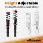 Street Coilovers Lowering Kit FOR VW MK4 GOLF / GTI / JETTA / NEW BEETLE 99-04