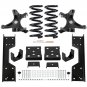 Front 4" Rear 6" Drop Kit For Chevrolet GMC C1500 88-98 W/1.25" ROTORS V8