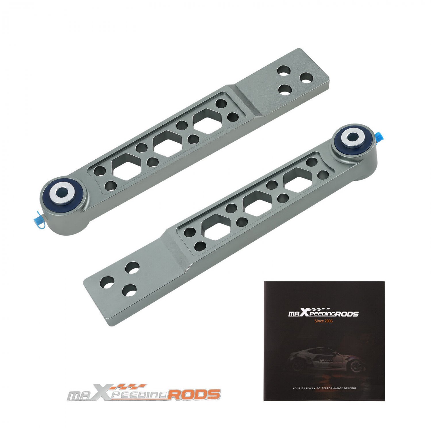 2pcs Rear Lower Control Arms Aluminum For 2002-2006 Acura RSX/ 2002-2007 Element