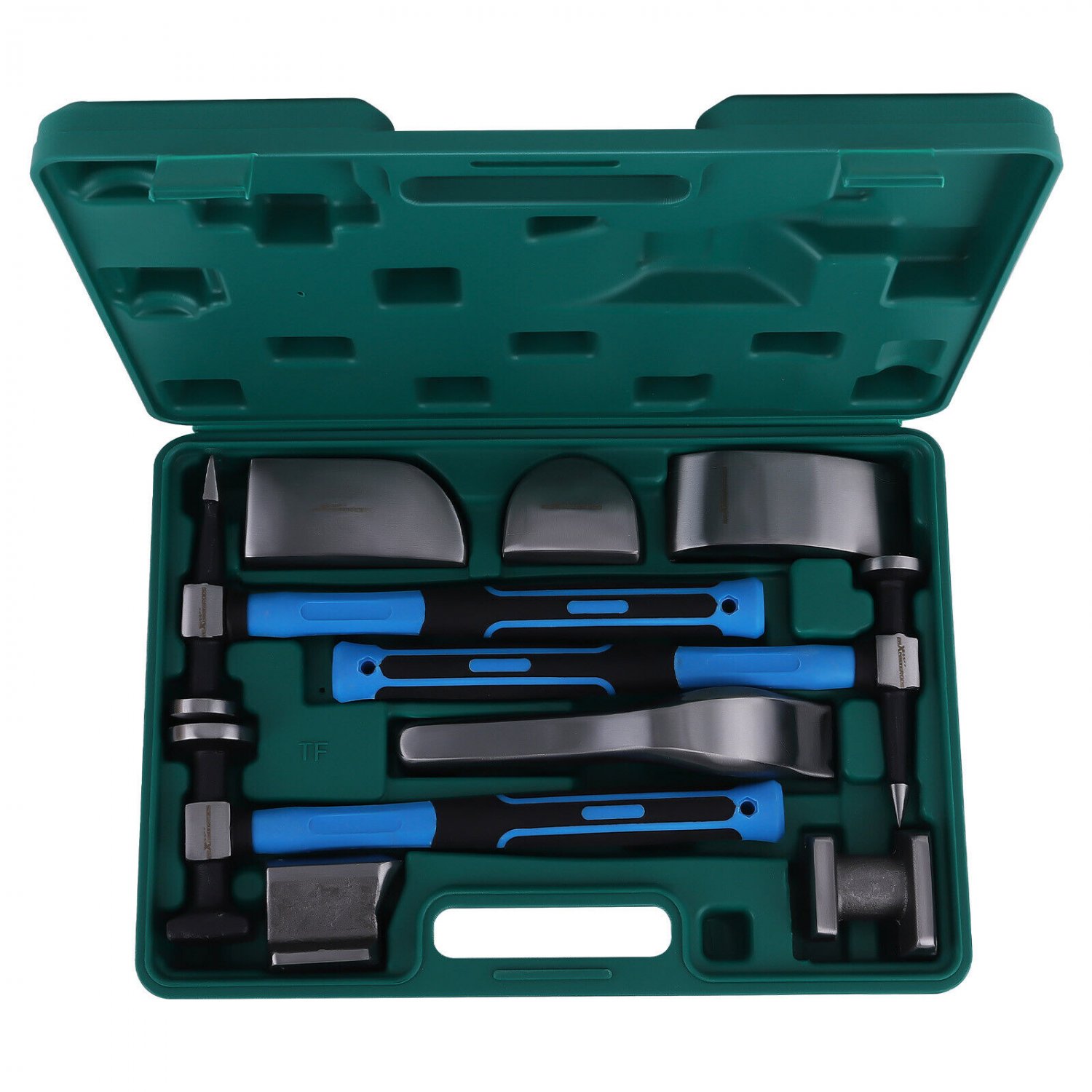 9Pcs/Set Auto Body Panel Fender Hammer Dolly Set Sheet Metal Auto Repair Tool