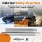 4x Door Window Moulding Trim Weatherstrip for Toyota Sienna 2011-2020 6816008020