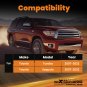 2-4" Lift Front Upper Control Arms Upgraded for 2007-2022 Toyota Tundra Sequoia