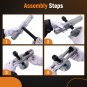 1xHub Bearing Puller Extractor Fit for Class 6-8 Trucks Semi-trailers New