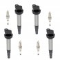 4 Ignition Coil + Spark Plugs For Toyota Corolla Matrix Prius Corolla C-HR UF596