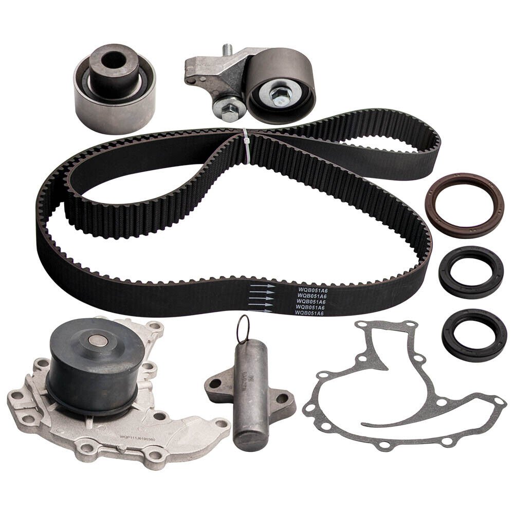 Timing Belt Kit w/ Water Pump Tensioner Idler for Isuzu 3.2L