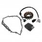 Stator & Regulator w/Gasket For Yamaha RHINO 700 YXR700F 4X4 Fi Sport 2008-2009