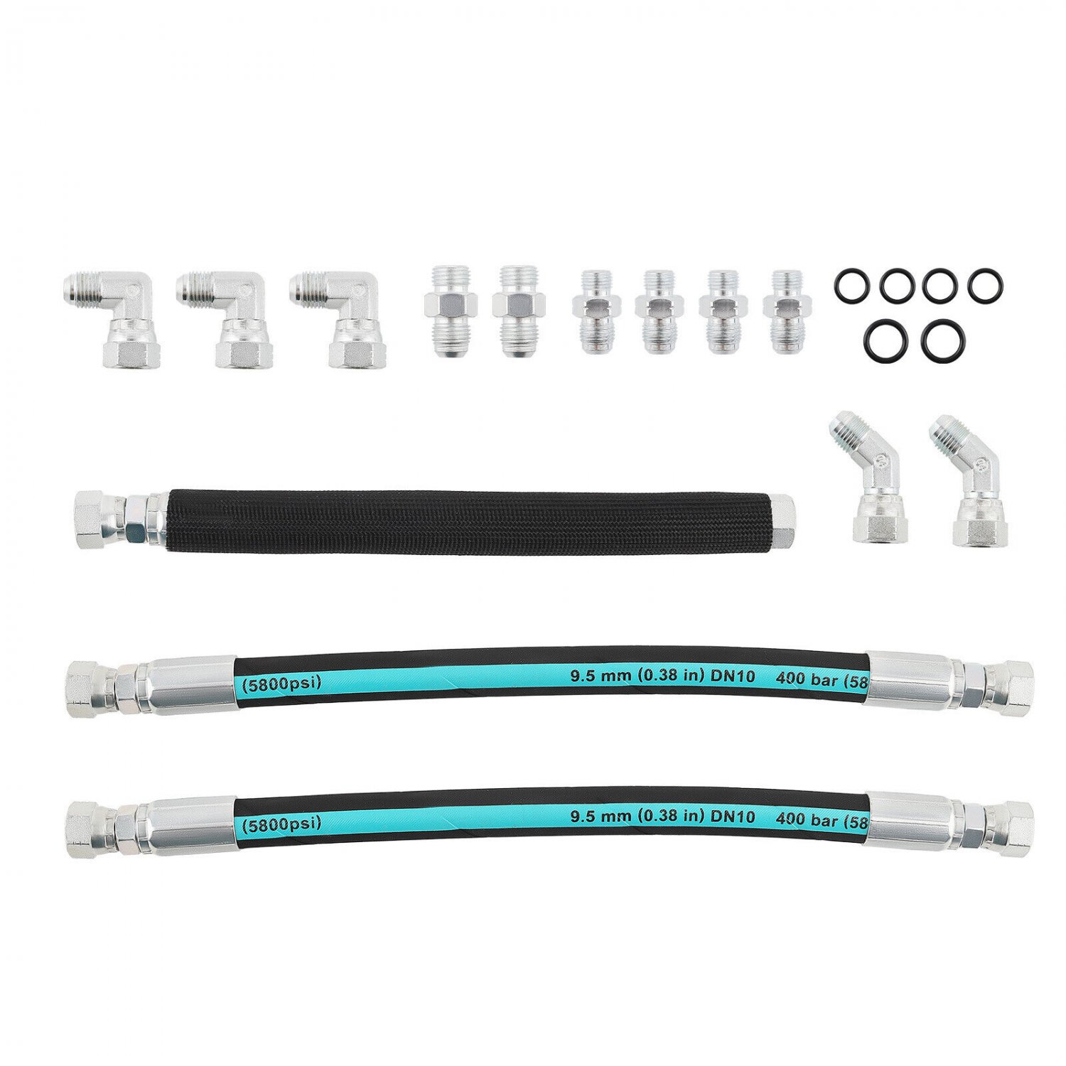 High Pressure Oil Pump HPOP Lines Hoses Kit For Ford E-350 F-250 99-03 9903HP3