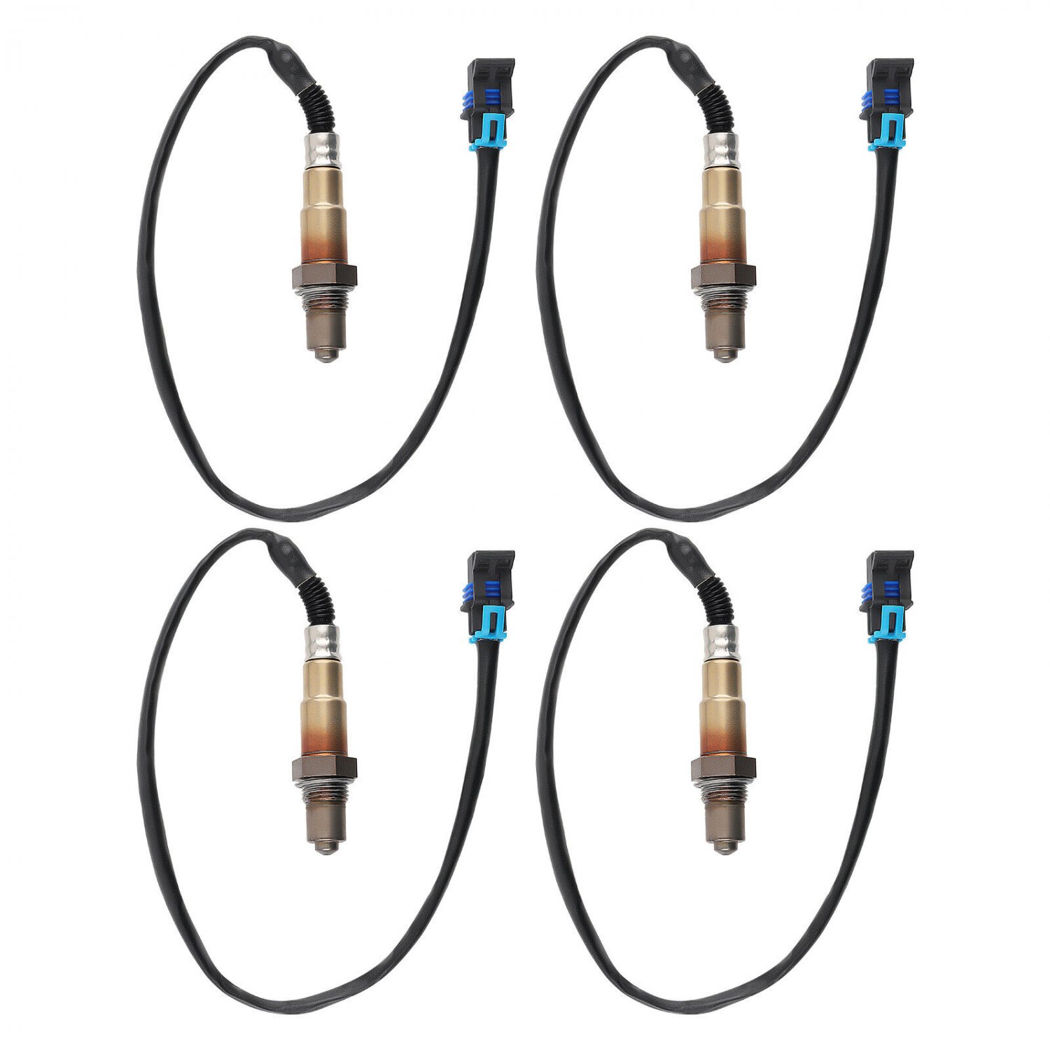 4pcs Up+Down Oxygen Sensor For Cadillac XTS 3.6L V6 2013-2019 234-4566 12634085