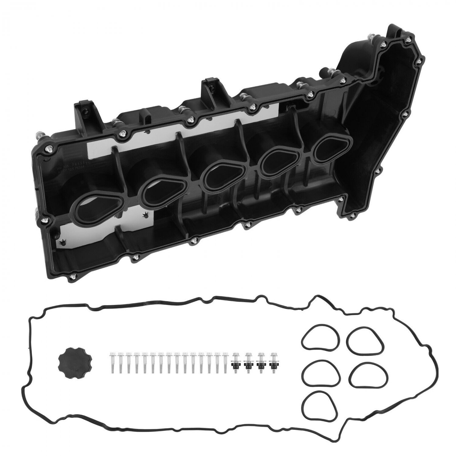 Engine Valve Cover Set for Chevy Colorado GMC Canyon Hummer H3 3.5L 2004-2006