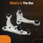 Pair Front Lower Control Arms w/Ball Joint For Nissan Maxima 2014 2009 2010-2013