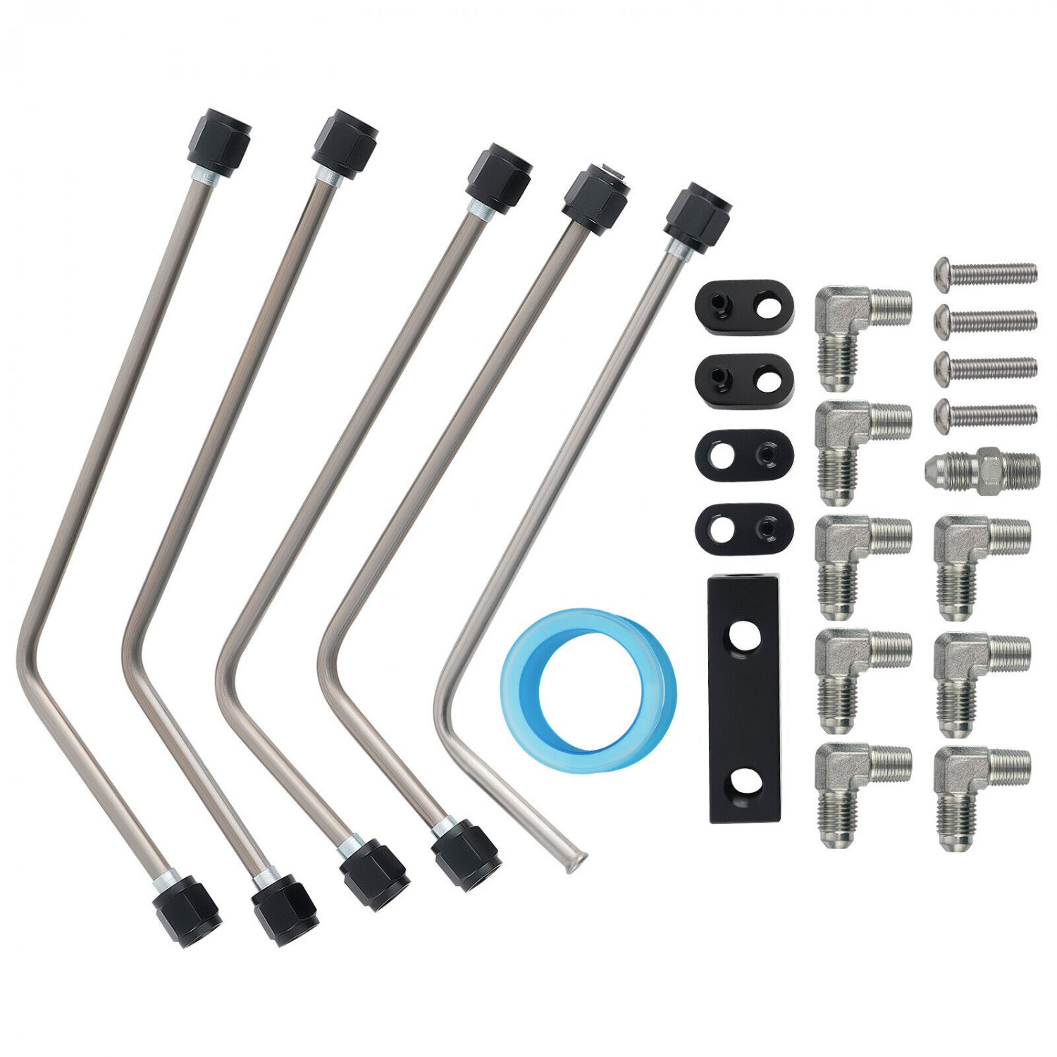 Stainless Steel Complete Coolant Crossover Steam Vent Kit For LS1 LS2 LS3 LS6