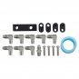 Stainless Steel Complete Coolant Crossover Steam Vent Kit For LS1 LS2 LS3 LS6