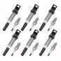 6 Ignition Coils + Spark Plugs For BMW 128i 325xi 328i 330i 330xi 525xi UF592