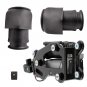 3pcs Air Spring Bags Air Pump Compressor w/ Bracket Valve Block For BMW X5 F15
