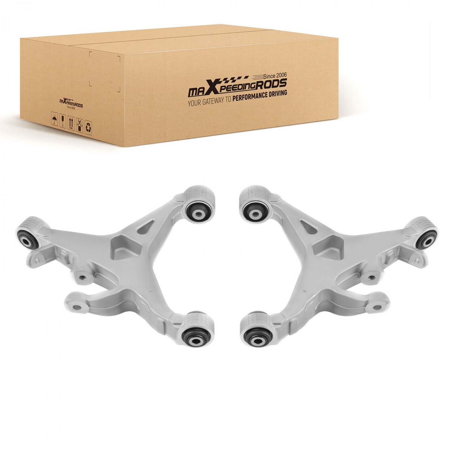 2pcs Rear Lower Control Arms Left & Right for Lincoln LS 2000 2001 2002 2003