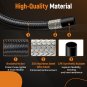 5FT Hose Nylon Stainless Steel Braided CPE Oil Fuel Line 16AN AN16 New 1x