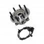Front Wheel Bearing & Hub Assembly For RAM 3500 2013 Crew Cab Pickup BR930553