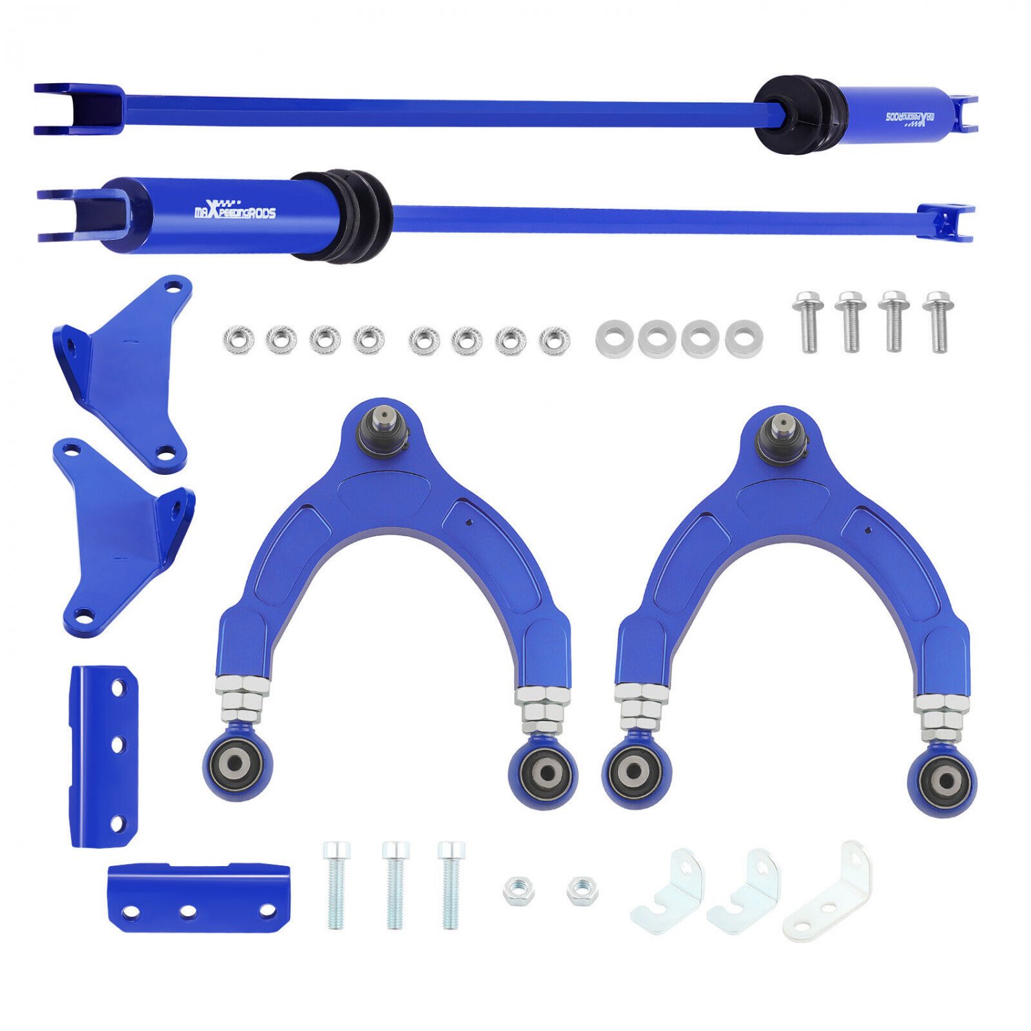 Balance Damper Rods + Adjustable Upper Control Arms for 2017-2024 Tesla Model Y