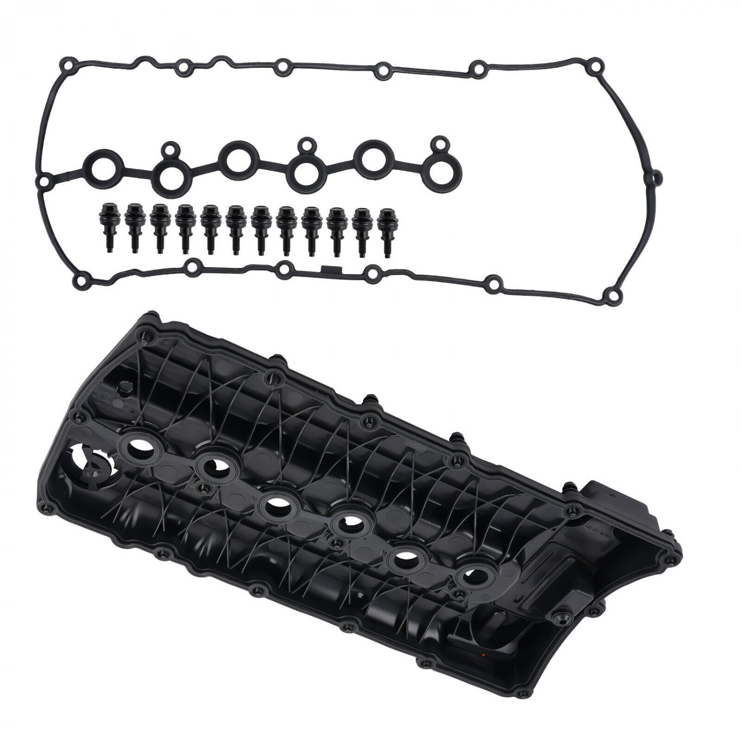 Engine Valve Cover w/Gasket Bolt For Audi Q7 VW CC Passat Touareg 3.6L03H103429B