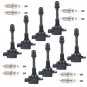 Pack of 8 Ignition Coil + Spark Plugs For Infiniti QX5 Nissan Armada Pathfinder