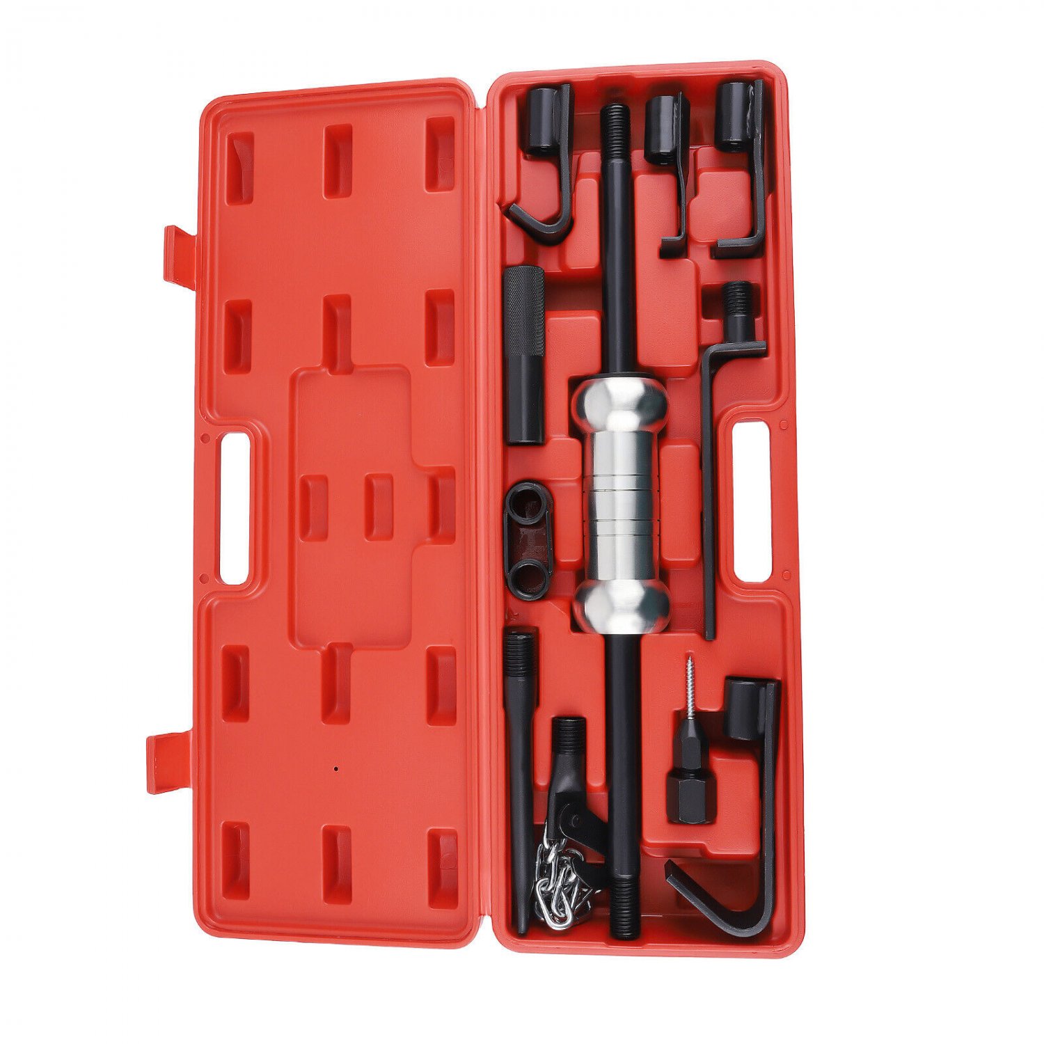 13x Dent Puller Removal 10lbs Slide Hammer Auto Body Truck Repair Tool Kits