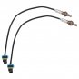 4PCS Up+Down Oxygen Sensor For Cadillac Escalade ESV V8, 6.0L 2003-2006 234-4669