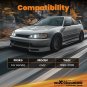 8x Front & Rear Camber Toe Arms Kit Lower Control arms For 1996-2000 Honda Civic