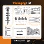 2.0L Engine Rebuild Kit - Crankshaft ConRods Timing Cover Set For HYUNDAI KIA