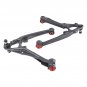 4x Front Upper & Lower Control Arms for 07-13 Chevy Silverado GMC Sierra 1500