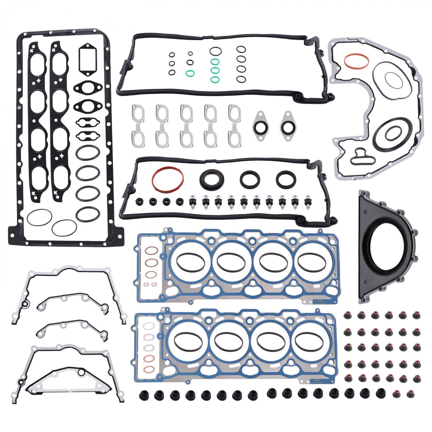 N62B48 Engine Full Set Gasket Kit for BMW E60 E61 E63 E64 E65 E66 E53 E70 N62B48