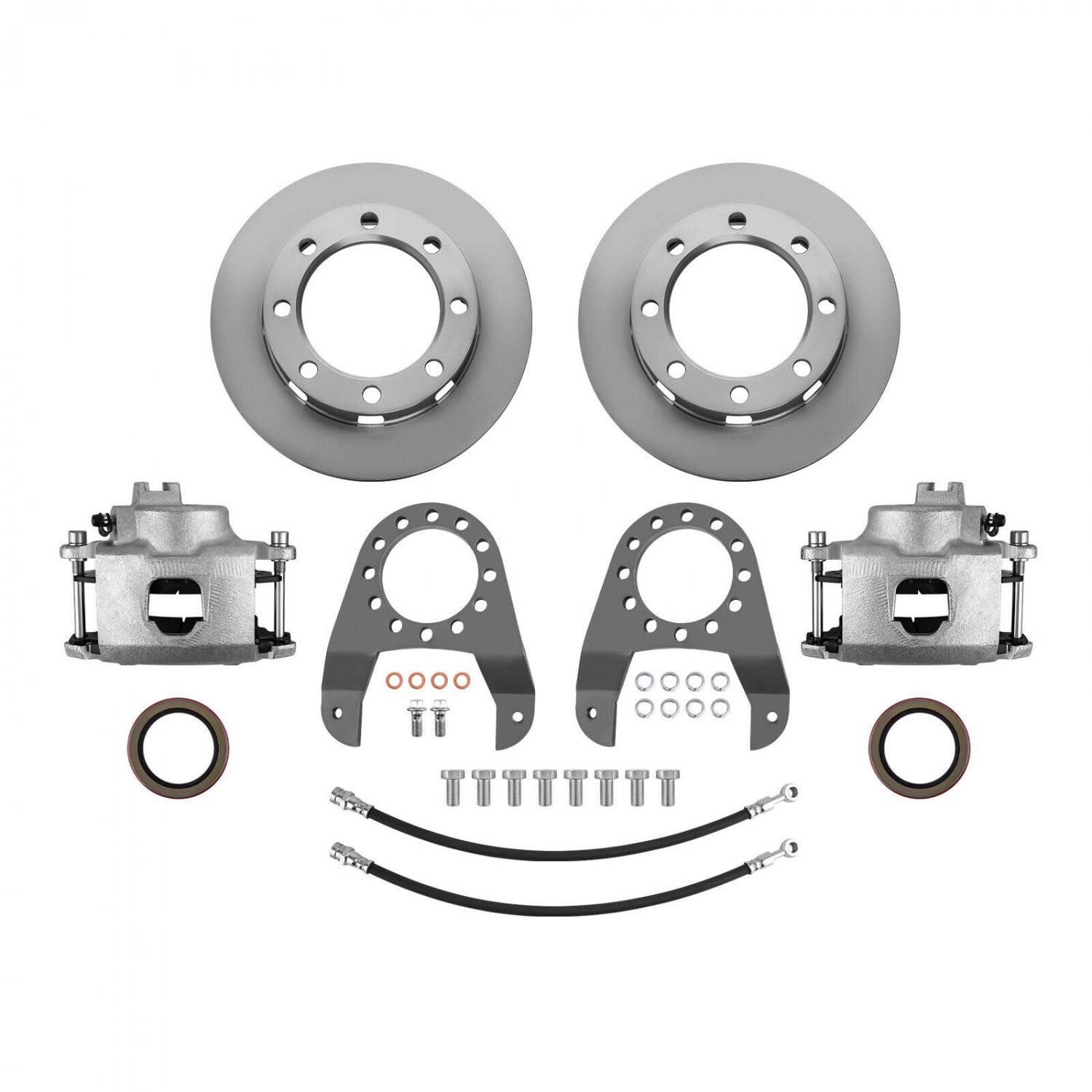 Complete Disc Brake Conversion Kit Rear Wheel For Chevy 14-bolt Rear Ends